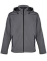 Heren Softshell Jas Sols Race 04447 Charcoal Grey